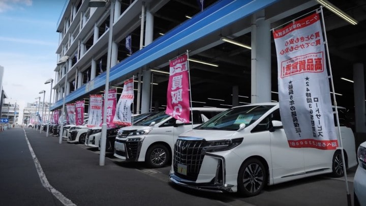 рынок подержанных авто в Японии